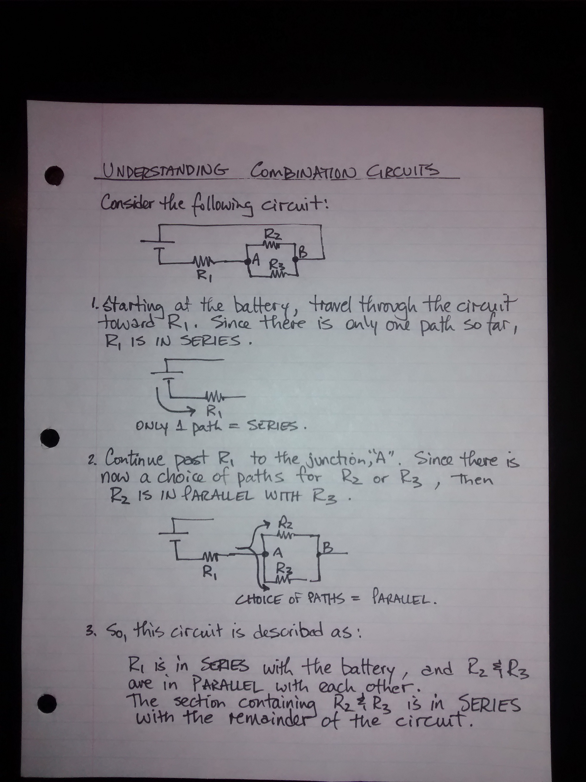 Combination Circuit Worksheet With Answers Worksheet List